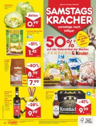 Gazetka promocyjna Netto Marken-Discount - Filial-Angebote - Gazetka - ważna od 08.04 do 08.04.2023 - strona 44 - produkty: amaro, angebot, angebote, bestpreis, bohne, bohnen, Cap, cappuccino, cin, creme, discount, eis, eisbergsalat, Holz, kaffee, kaffeebohnen, Käse, käsescheiben, kerrygold, kracher, kräuter, kräuterlikör, krombache, krombacher, krombacher pils, lavazza, likör, marken-discount, ndk, pils, rama, ramazzott, ramazzotti, reis, salat, Ti, usb, zott, ZTE