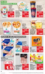 Gazetka promocyjna Kaufland - Prospekt - Gazetka - ważna od 03.04 do 03.04.2024 - strona 26 - produkty: ACC, ananas, Ananasstücke, angebot, auer, aufschnitt, Becher, bifi, Cap, cappuccino, chia, cin, dessert, eis, emmentaler, espresso, fleisch, fleischwurst, früchte, Geflügel, getränk, getränke, grütze, joghur, joghurt, Käse, Knuspermüsli, krakauer, lyoner, mac, macchiato, Mantel, melone, melonen, milch, milchmischgetränke, mövenpick, müsli, oder cappuccino, salami, salat, sauce, spitzenqualität, Ti, vita, Weißwurst, wrap, wurst, wurst in selbstbedienung, Yo, ZTE, zwiebel, zwiebeln