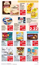 Gazetka promocyjna Kaufland - Prospekt - Gazetka - ważna od 03.04 do 03.04.2024 - strona 27 - produkty: agrarfrost, angebot, angebote, auer, Bau, Becher, Bergkäse, beutel, brie, brötchen, butter, butterkäse, caramel, cola, di bufala, doppelrahmstufe, edamer, eis, elle, escal, frischkäse, galbani, garnelen, Germ, gouda, Kaiser, Käse, kirsch, Knödel, küche, kuchen, latte, Le Rustique, mars, mascarpone, milch, mozzarella, nuss, pflaume, pflaumen, pflaumenmus, prawns, rel, riegel, schnittkäse, schoko, schokoriegel, snack, snacks, snickers, Ti, tiefkühlkost, trolli, weichkäse, würfel