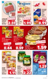 Gazetka promocyjna Kaufland - Prospekt - Gazetka - ważna od 03.04 do 03.04.2024 - strona 3 - produkty: angebot, angebote, apfel, beutel, cremissimo, eis, elle, fleisch, gin, hackfleisch, hackfleisch gemischt, honig, Knödel, kochbeutel, korn, kräuter, kräutern, Kühne, langnese, langnese cremissimo, maggi, maggi fix, oder kräuter, original wagner, pfanni, pizza, purland, reis, rind, rotkohl, sandwich, schlemmertöpfchen, schwein, schwein und rind, sim, suppe, teller, Ti, toast, Töpfchen, vom schwein und rind, wagner, wein