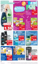 Gazetka promocyjna Kaufland - Prospekt - Gazetka - ważna od 03.04 do 03.04.2024 - strona 34 - produkty: Adidas, aktionspreis, alkohol, angebot, angebote, apfel, Bad, Badekristalle, banane, Berger, beutel, bio, Calcium, coupon, coupons, creme, deo, deospray, eis, feuchttücher, frucht, getränk, getränke, getränkepulver, gin, hipp, je 50-ml-tiegel, Jubiläums, jubiläumsangebot, keks, Kinder, kneipp, leine, listerine, mint, mundspülung, natur, nivea, ohne alkohol, Pflegecreme, porridge, Q10, quetschbeutel, reis, salz, schauma, schauma shampoo, schwarzkop, schwarzkopf, shake, shampoo, shampoo oder spülung, snack, spülung, Tagespflege, Ti, tücher, vita, Vitamine, ZTE