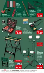 Gazetka promocyjna Kaufland - Prospekt - Gazetka - ważna od 03.04 do 03.04.2024 - strona 39 - produkty: Arbeitsleuchte, batterie, batterien, eis, erde, gsw, Holz, lack, latte, Leuchte, Mantel, messer, ndk, papier, Parkside, Rauch, rel, rwe, Schleifpapier, schrauben, Schraubendreher, schuhe, schwamm, steckdose, Teleskop, Ti, tisch, versandkostenfrei, Waage, wasser, werkzeug, Werkzeughalter