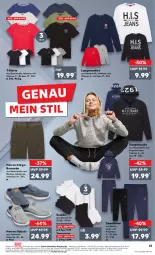 Gazetka promocyjna Kaufland - Prospekt - Gazetka - ważna od 03.04 do 03.04.2024 - strona 45 - produkty: Bau, baumwolle, bermuda, eis, erde, hose, Langarmshirt, ndk, Parkside, Rauch, rel, Ria, Sabots, schuhe, shirt, shirts, sneaker, sneakersocken, socken, Sweathose, T-Shirt, Ti, versandkostenfrei, wolle