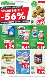 Gazetka promocyjna Kaufland - Prospekt - Gazetka - ważna od 03.04 do 03.04.2024 - strona 46 - produkty: angebot, auer, Bau, Bauer, Becher, dessert, eis, exquisa, frucht, fruchtjoghurt, gin, hirtenkäse, joghur, joghurt, joghurt mild, kaffee, Käse, kiwi, mac, milch, nuss, pudding, quark, rama, schoko, spielzeug, tee, Ti, vanille, ZTE