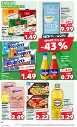 Gazetka promocyjna Kaufland - Prospekt - Gazetka - ważna od 03.04 do 03.04.2024 - strona 48 - produkty: angebot, baguette, bella crema, bohne, bohnen, caffè crema, creme, dallmayr, eis, fleisch, frucht, fruchtfleisch, gin, intenso, kaffee, kaffeepads, keimöl, knoppers, limo, limonade, Manner, mazola, melitta, mit frucht, orangina, riegel, rouge, schnitten, snack, Ti, waffeln, Waffelschnitte, ZTE