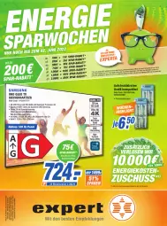 Gazetka promocyjna Expert Aalen - Prospekte - Gazetka - ważna od 03.05 do 03.05.2022 - strona 1 - produkty: aufsteckbürsten, bürste, bürsten, deo, dvb, eis, gewinnspiel, HDMI, led tv, oralb, qled, qled-tv, reis, smart tv, Ti, tuner, uhd, usb