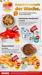 Gazetka promocyjna Penny - Prospekte - Gazetka - ważna od 04.01 do 04.01.2026 - strona 20 - produkty: angebot, angebote, asti, beutel, bio, bohne, bohnen, Brühe, champignon, champignons, chips, eis, elle, Gemüsebrühe, gulasch, joghur, joghurt, kidney, mais, mehl, möhren, nacho, natur, naturjoghurt, paprika, reis, rezept, rezepte, rotwein, salat, Soße, Ti, Tofu, tomate, wein, zwiebel