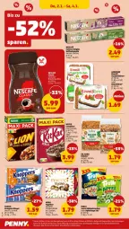 Gazetka promocyjna Penny - Prospekte - Gazetka - ważna od 04.01 do 04.01.2026 - strona 42 - produkty: apfel, basilikum, brot, brötchen, cerealien, cereals, Eiweißbrot, gin, kaffee, kaffeekapseln, kitkat, knoppers, korn, merci, nescafe, riegel, ring, schoko, storck, toast