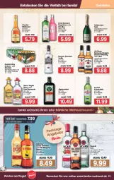 Gazetka promocyjna Famila - Prospekte - Gazetka - ważna od 24.12 do 24.12.2021 - strona 25 - produkty: bacardi, bacardi rum, bismarck, bourbon, bourbon whiskey, chantré, decke, doppelkorn, Dos Mas, eis, Etiqueta Blanca, flasche, geldermann, Germ, getränk, getränke, jägermeister, jim beam, kentucky straight, korn, kräuter, kräuterlikör, kuemmerling, likör, Meister, merl, osborne, regal, reis, rum, russian standard, sekt, Sierra, sierra tequila, tequila, Ti, tuc, veterano, vodka, wein, weinbrand, whiskey, würfel