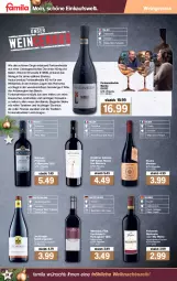 Gazetka promocyjna Famila - Prospekte - Gazetka - ważna od 24.12 do 24.12.2021 - strona 26 - produkty: Barolo, Bau, bio, burgunder, cin, cuvée, dornfelder, eis, finesse, fisch, flasche, fleisch, freixenet, frucht, Geflügel, grill, Heu, Käse, kraft, nuss, pasta, primitivo, reifen, Ria, rind, rotwein, salat, schwein, snack, spätburgunder, Ti, wein, weine, Wild