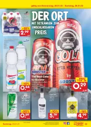 Gazetka promocyjna Netto Marken-Discount - Filial-Angebote - Gazetka - ważna od 28.01 do 28.01.2023 - strona 35 - produkty: angebot, apfel, bestpreis, cola, drink, dry gin, eis, energy drink, getränk, getränke, gin, kirsch, kirsche, london dry, london dry gin, mac, ouzo, pils, pilsener, reis, Ti, wasser, ZTE