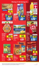 Gazetka promocyjna Lidl - Aktionsprospekt - Gazetka - ważna od 06.04 do 06.04.2024 - strona 13 - produkty: albray, angebot, arla, Ben’s Original, Bona, butter, cerealien, chavroux, coupon, creme, eis, elle, fleisch, frucht, fruchtfleisch, gin, knorr, Milbona, mit frucht, nestlé, orange, orangen, orangensaft, reis, saft, Saint Agur, saint albray, salat, sauce, teller, Ti, vita, wagner, ZTE