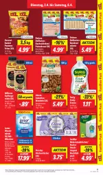 Gazetka promocyjna Lidl - Aktionsprospekt - Gazetka - ważna od 06.04 do 06.04.2024 - strona 15 - produkty: alesto, angebot, Bona, dulano, eis, elle, essig, Floralys, getränk, kaffee, kochschinken, küche, Küchen, küchentücher, lenor, mandel, mandeln, Milbona, natur, pommes, Pommes Frites, preisvorteil, pute, putenbrust, reis, schinken, schnitten, swiffer, teller, Ti, tücher, ZTE