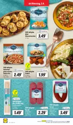 Gazetka promocyjna Lidl - Aktionsprospekt - Gazetka - ważna od 06.04 do 06.04.2024 - strona 20 - produkty: Falafel, Käse, Käseschnecke, knoblauch, ndk, Ofen, pizza, Schal, Schale, steinofen, Strudel, Sucuk, Ti, wurst