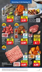 Gazetka promocyjna Lidl - Aktionsprospekt - Gazetka - ważna od 06.04 do 06.04.2024 - strona 49 - produkty: angebot, cordon bleu, eis, elle, fisch, fische, Fischer, fleisch, forelle, gewürz, grill, gulasch, hackfleisch, jungbullen, Meister, pflanze, pflanzen, preisvorteil, pute, Putenhackfleisch, reis, rel, rezept, rezepte, rind, rinder, rindergulasch, schnitten, schwein, schweine, steak, steaks, Ti, wein, weine, ZTE