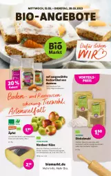 Gazetka promocyjna Denns Biomarkt - Prospekte - Gazetka - ważna od 28.03 do 28.03.2023 - strona 1 - produkty: angebot, angebote, bio, dennree, dinkelmehl, eis, elle, hartkäse, Käse, mehl, Nordsee, nuss, regal, reis, rind, salz, teigwaren, Ti, tisch, vorteilspreis