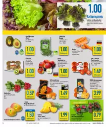 Gazetka promocyjna Diska - Prospekte - Gazetka - ważna od 11.02 do 11.02.2023 - strona 3 - produkty: aktionspreis, ananas, avocado, ball, bio, cola, deka, edeka bio, eis, kiwi, LG, mandarine, mandarinen, mango, möhren, nuss, orange, orangen, radieschen, reis, rucola, saft, salat, Schal, Schale, tafeläpfel, tee, Ti, tomate, tomaten