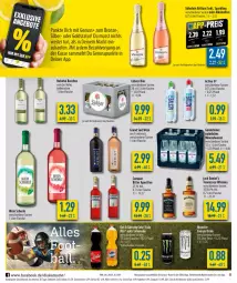 Gazetka promocyjna Diska - Prospekte - Gazetka - ważna od 11.02 do 11.02.2023 - strona 8 - produkty: ACC, aktionspreis, alkohol, Alwa, bier, brillant sekt, campari, cola, deka, drink, eis, energy drink, flasche, gerolsteine, gerolsteiner, grand sud, jack daniel, jack daniel's, limo, limonade, Lübzer, mineralwasser, monster, natürliches mineralwasser, nuss, reis, schorle, sekt, söhnlein, söhnlein brillant, steiner, tee, tennessee whiskey, Ti, wasser, wein, whiskey, ZTE