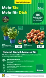 Gazetka promocyjna Lidl - Aktionsprospekt - Gazetka - ważna od 03.02 do 03.02.2024 - strona 2 - produkty: Abtei, angebot, auer, basilikum, bio, bioland, discount, eis, frucht, kräuter, Liege, magazin, obst, petersilie, pflanze, pflanzen, pril, reis, schnittlauch, Ti, tisch, topf, Topfkräuter, und gemüse, zwiebel, zwiebeln