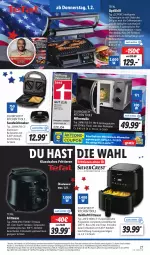 Gazetka promocyjna Lidl - Aktionsprospekt - Gazetka - ważna od 03.02 do 03.02.2024 - strona 33 - produkty: angebot, auto, coupon, decke, Deckel, eis, elle, ente, fritteuse, Frittierkorb, grill, grillplatte, Heißluftfritteuse, ilag, Intel, korb, latte, LG, mikrowelle, popcorn, reis, saft, sandwich, silvercrest, spülmaschinen, tefal, teller, Ti, Tiere, timer, tisch, weck