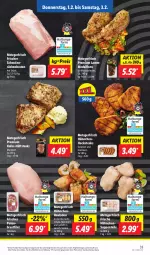 Gazetka promocyjna Lidl - Aktionsprospekt - Gazetka - ważna od 03.02 do 03.02.2024 - strona 41 - produkty: angebot, braten, brustfilet, eis, ente, filet, Frische Hähnchen, gewürz, grill, hüftsteak, hüftsteaks, lamm, marinade, medaillons, preisvorteil, pute, reis, rouladen, Rückenbraten, Schal, Schale, schwein, schweine, steak, steaks, suppe, suppen, Ti, wein, weine, ZTE