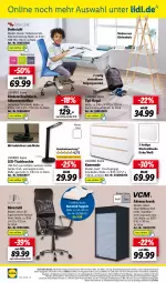 Gazetka promocyjna Lidl - Aktionsprospekt - Gazetka - ważna od 03.02 do 03.02.2024 - strona 52 - produkty: Aktenschrank, angebot, angebote, dell, drehstuhl, eis, elle, gsw, Holz, Kinder, kommode, led-tischleuchte, Leuchte, Mode, ndk, regal, reis, rel, rückenlehne, Schal, Schale, Schrank, schreibtisch, schubladen, Sitzhöhe, sitzhöhenverstellung, stuhl, tee, telefon, teppich, Ti, Tipi, tisch, tischleuchte, uhr, usb, weck