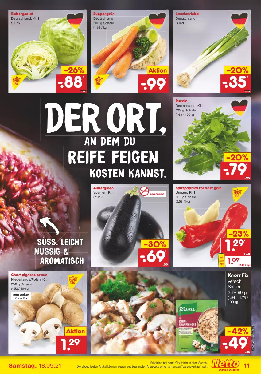 Aktueller Prospekt Netto Marken-Discount - Filial Angebote - von 13.09 bis 18.09.2021 - strona 11