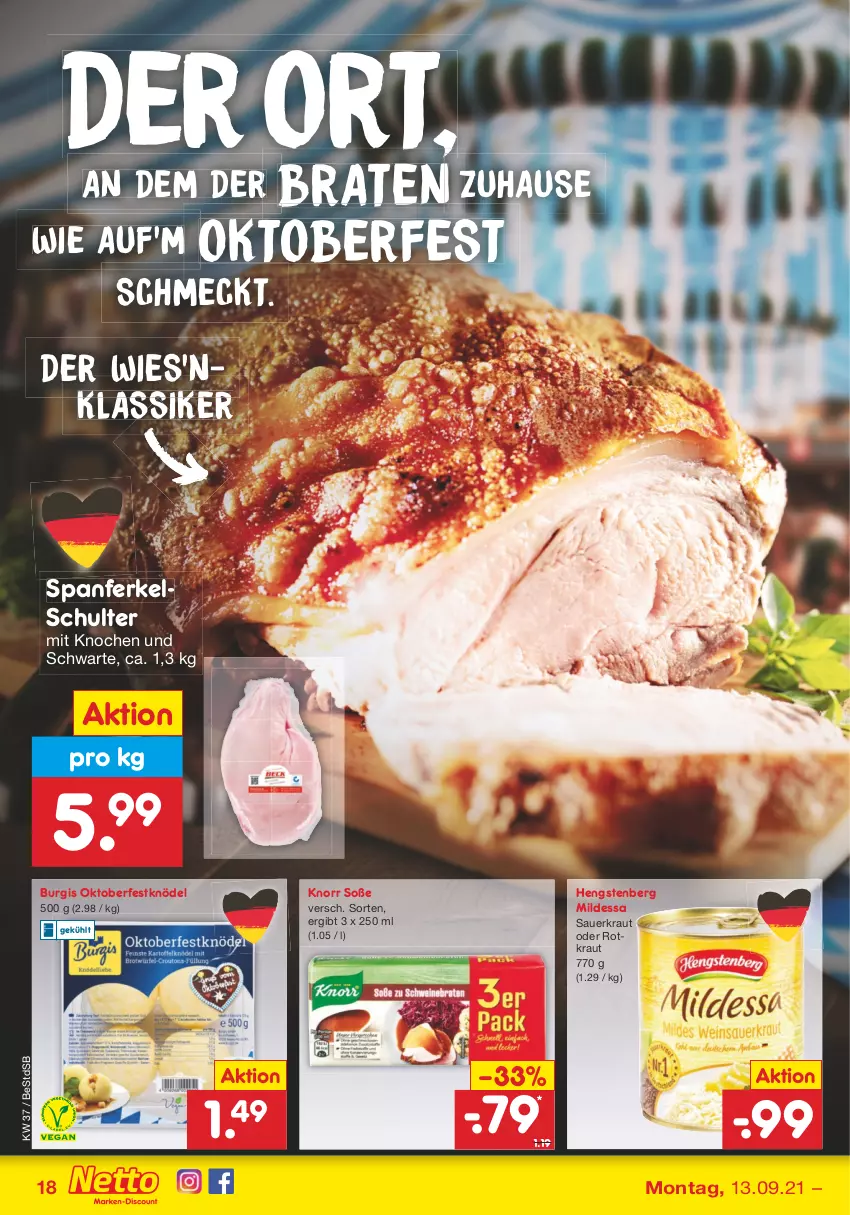 Aktueller Prospekt Netto Marken-Discount - Filial Angebote - von 13.09 bis 18.09.2021 - strona 18