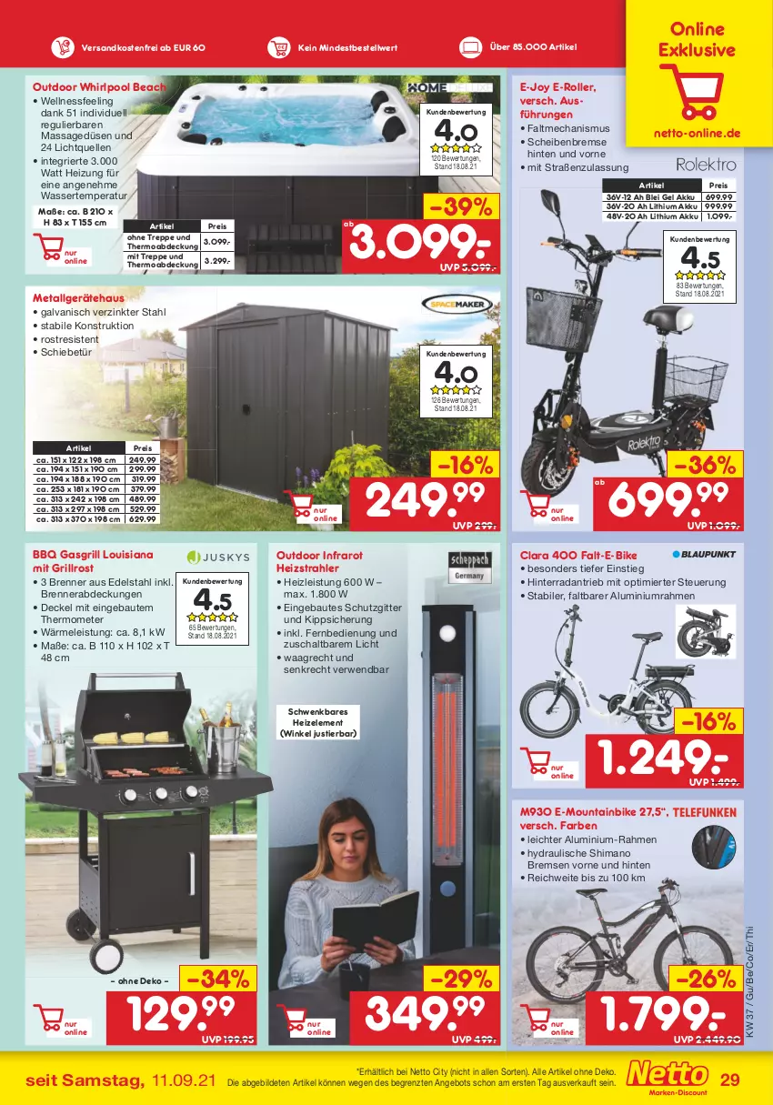 Aktueller Prospekt Netto Marken-Discount - Filial Angebote - von 13.09 bis 18.09.2021 - strona 29