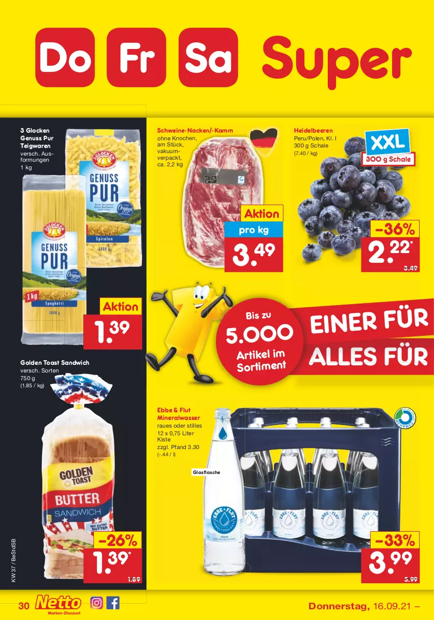 Aktueller Prospekt Netto Marken-Discount - Filial Angebote - von 13.09 bis 18.09.2021 - strona 30