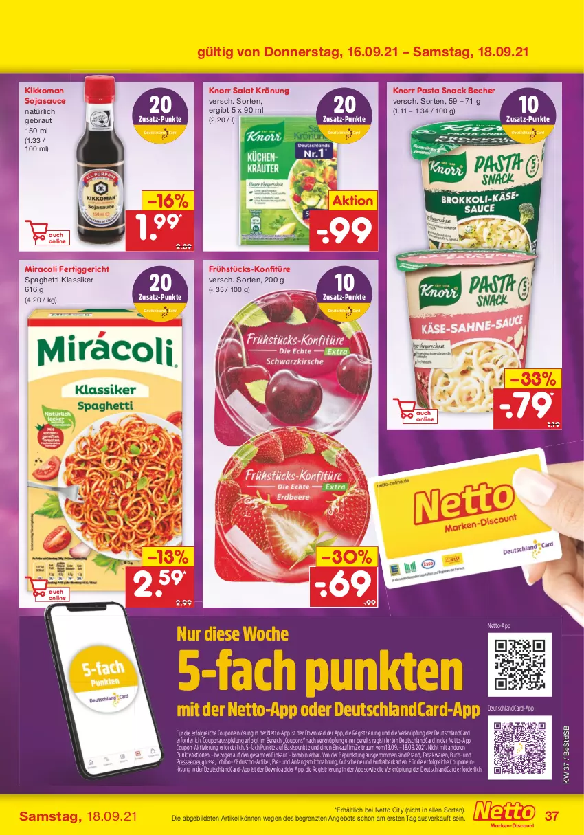 Aktueller Prospekt Netto Marken-Discount - Filial Angebote - von 13.09 bis 18.09.2021 - strona 37