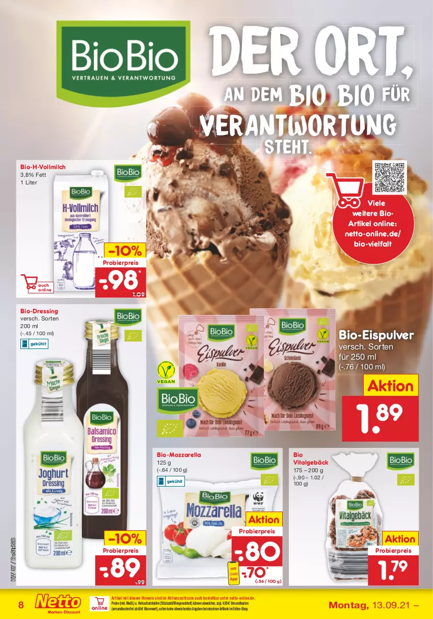 Aktueller Prospekt Netto Marken-Discount - Filial Angebote - von 13.09 bis 18.09.2021 - strona 8