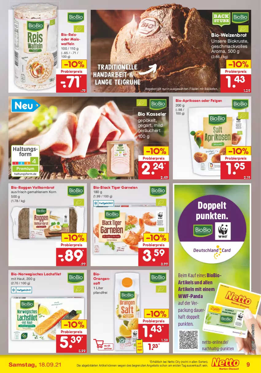 Aktueller Prospekt Netto Marken-Discount - Filial Angebote - von 13.09 bis 18.09.2021 - strona 9