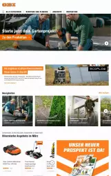 Gazetka promocyjna Obi - Prospekte - Gazetka - ważna od 27.03 do 27.03.2024 - strona 1 - produkty: angebot, angebote, Fahrrad, Garten, gartenmöbel, Holz, lack, mac, mähroboter, möbel, rasen, rasenmäher, rwe, Thule, Ti