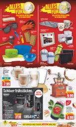 Gazetka promocyjna E Center - Angebote der Woche - Gazetka - ważna od 30.09 do 30.09.2023 - strona 18 - produkty: ACC, angebot, angebote, apfel, braun, brötchen, brötchenaufsatz, burger, Cap, cappuccino, chia, cin, deka, edelstahl, hamburger, kaffee, kaffeemaschine, Kocher, lack, latte, latte macchiato, mac, macchiato, sahne, tasse, Ti, toast, toaster, wasser, wasserkocher, wassertank