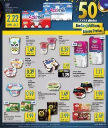 Gazetka promocyjna Diska - Gazetka - ważna od 20.07 do 20.07.2024 - strona 5 - produkty: actimel, antipasti, arla, arla skyr, asti, Becher, coppenrath, deka, ehrmann, eis, frischkäse, frischkäsezubereitung, froop, gervais, gin, haltbare milch, Käse, langnese, leine, magnum, milch, monte, Müller, müller froop, nuss, petrella, reis, rel, sac, sahne, schnittlauch, schoko, Skyr, spinat, tee, Ti, tisch, vanille