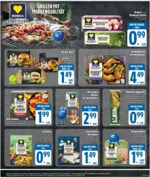 Gazetka promocyjna Edeka - Prospekte - Gazetka - ważna od 03.05 do 03.05.2025 - strona 19 - produkty: baguette, beutel, burger, butter, Datteln, deka, eis, fisch, gin, grill, grillhähnchen, henkel, hirtenkäse, Käse, knoblauch, knoblauch-butter, korn, kräuter, Mantel, mozzarella, pfanne, reis, rel, schenkel, Speck, thunfisch, torte, tortellini, ZTE