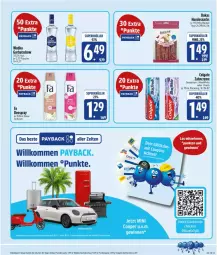 Gazetka promocyjna Edeka - Prospekte - Gazetka - ważna od 03.05 do 03.05.2025 - strona 3 - produkty: colgate, creme, deo, deospray, eis, flasche, Gorbatschow, hundesnack, hundesnacks, LG, payback, reis, snack, snacks, Ti, wodka, zahncreme, ZTE