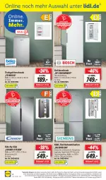 Gazetka promocyjna Lidl - Wochen-Highlights im Onlineshop - Gazetka - ważna od 22.05 do 22.05.2022 - strona 4 - produkty: angebot, angebote, beleuchtung, eis, Elektro, elle, gefrierkombination, gefrierschrank, küche, led-beleuchtung, ndk, reis, rel, Schal, Schale, Schrank, telefon, Ti, tisch, uhr