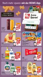 Gazetka promocyjna Rewe - Prospekte - Gazetka - ważna od 08.06 do 08.06.2024 - strona 3 - produkty: Absolut Vodka, backfisch, coupon, eis, fisch, fischstäbchen, flüssigseife, fol epi, garnier, honig, iglo, Käse, kitkat, nestlé, olive, palmolive, reis, schnittkäse, Seife, sensations, shampoo, smoothie, spülung, Ti, true fruits, vodka, Wahre Schätze