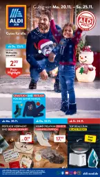 Gazetka promocyjna AldiSud - IN ZWEI WOCHEN - Gazetka - ważna od 25.11 do 25.11.2023 - strona 1 - produkty: aldi, auto, eis, ente, friday, lack, lamm, Lammfell, LG, reis, shirt, Sweatshirt, teppich, Ti