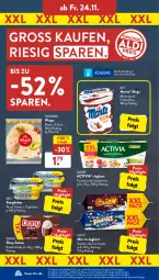 Gazetka promocyjna AldiSud - IN ZWEI WOCHEN - Gazetka - ważna od 25.11 do 25.11.2023 - strona 26 - produkty: activia, arla, braun, cerealien, cereals, creme, danone, danone activia, Dany, dany sahne, eis, erde, frucht, joghur, joghurt, Kærgården, kakao, LG, lion, milch, monte, nestlé, nuss, reis, rohrzucker, sahne, salz, schoko, smarties, Ti, walnuss, walnusskerne, wrap, wraps, zott, Zott Monte, zucker