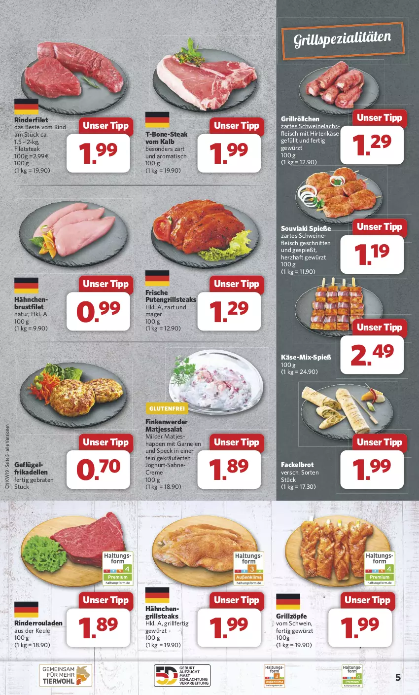 Aktueller Prospekt Combi - Prospekte - von 06.05 bis 11.05.2024 - strona 5 - produkty: braten, brot, brustfilet, creme, dell, eis, elle, erde, filet, filets, fleisch, frikadellen, garnelen, Geflügel, gewürz, grill, hähnchenbrust, hähnchenbrustfilet, hirtenkäse, joghur, joghurt, Käse, kräuter, lachs, matjes, natur, pute, rind, rinder, rinderfilet, Rinderroulade, rinderrouladen, rouladen, sahne, salat, schnitten, schwein, schweine, schweinefleisch, Schweinelachs, Speck, Spezi, steak, steaks, Ti, tisch, wein, weine