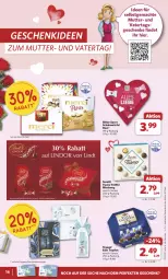 Gazetka promocyjna Combi - Prospekte - Gazetka - ważna od 11.05 do 11.05.2024 - strona 17 - produkty: eis, geschenkpackung, lindor, lindt, mac, merci, reis, ritter, ritter sport, rum, saro, sarotti, schoko, schokowürfel, Sport, Ti, Trüffel, würfel, ZTE