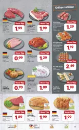 Gazetka promocyjna Combi - Prospekte - Gazetka - ważna od 11.05 do 11.05.2024 - strona 5 - produkty: braten, brot, brustfilet, creme, dell, eis, elle, erde, filet, filets, fleisch, frikadellen, garnelen, Geflügel, gewürz, grill, hähnchenbrust, hähnchenbrustfilet, hirtenkäse, joghur, joghurt, Käse, kräuter, lachs, matjes, natur, pute, rind, rinder, rinderfilet, Rinderroulade, rinderrouladen, rouladen, sahne, salat, schnitten, schwein, schweine, schweinefleisch, Schweinelachs, Speck, Spezi, steak, steaks, Ti, tisch, wein, weine