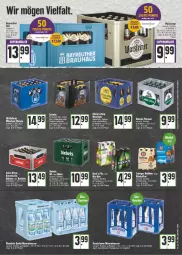 Gazetka promocyjna E Center - Angebote der Woche - Gazetka - ważna od 11.06 do 11.06.2022 - strona 9 - produkty: alkohol, Alwa, angebot, Astra, bier, eis, elle, erdinger, gerolsteine, gerolsteiner, getränk, getränke, holsten, holsten pilsener, kellerbier, mineralwasser, natur, oder radler, pils, pilsener, premium pils, radler, rheinfels quelle, steiner, tee, Ti, urtyp, warsteiner, wasser