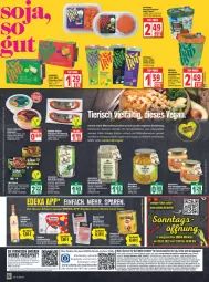 Gazetka promocyjna Edeka - Angebote der Woche - Gazetka - ważna od 26.02 do 26.02.2022 - strona 16 - produkty: angebot, angebote, auer, aufschnitt, aufstrich, backwaren, Bau, Bauer, bauerngut, Becher, beutel, bier, Biere, bio, blume, blumen, brot, creme, deka, dessert, desserts, dip, eis, Elan, elle, erbsen, erde, flasche, fleisch, fleischwurst, hummus, kokos, küche, kuchen, Küchen, küchenrolle, LG, Liege, Like Meat, milch, natur, natura, pedigree, quark, reis, rel, rum, salat, salate, Schal, shake, soja, suppe, suppen, telefon, Ti, tisch, top-preis, uhr, wurst, ZTE