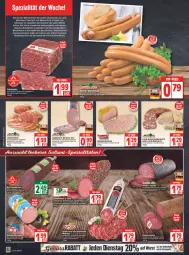 Gazetka promocyjna Edeka - Angebote der Woche - Gazetka - ważna od 26.02 do 26.02.2022 - strona 4 - produkty: auer, aufschnitt, Bau, Bauer, berliner, bio, Bio-Salami, brot, buch, eis, elle, fleisch, Geflügel, gelatine, gewürz, heidefrühstück, HP, jagdwurst, küche, lachs, leberwurst, leine, mac, Mantel, meerrettich, Meister, Mett, Mode, natur, nuss, pfeffer, Rauch, reis, Rettich, rind, rinder, Rindersalami, rindfleisch, Rotwurst, rwe, salami, schinken, serrano, Spezi, steak, tafelspitz, tee, Ti, tisch, top-preis, truthahn, vorspeise, wiener, wiltmann, wurst