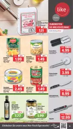 Gazetka promocyjna Famila - Prospekte - Gazetka - ważna od 03.02 do 03.02.2024 - strona 15 - produkty: ananas, bio, bonduelle, champignon, champignons, decke, Dosenöffner, eis, elle, fisch, flasche, flaschenöffner, grüne oliven, küche, Küchen, Küchenhelfer, messer, monte, natives olivenöl, olive, oliven, olivenöl, olivenöl extra, oro di parma, pizza, reis, sauce, saupiquet, Teigrolle, thunfisch, Ti, ZTE