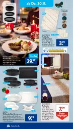 Gazetka promocyjna AldiSud - IN ZWEI WOCHEN - Gazetka - ważna od 02.12 do 02.12.2023 - strona 14 - produkty: aldi, Bau, baumwolle, Crofton, decke, dell, eis, elle, geschirr, Geschirr-Set, Läufer, mikrowelle, Mode, reis, Serviette, servietten, spülmaschinen, Ti, tisch, tischdecke, tischläufer, wolle